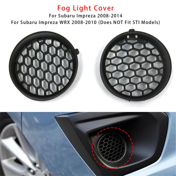Pair Fog Light Cover Grilles For Subaru Impreza 2008-2014 57731FG200