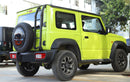 Nieuwe aluminium auto achterlichten deur ladder klimmen geschikt voor Suzuki Jimny 2019+ BLK-5