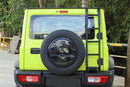 Nieuwe aluminium auto achterlichten deur ladder klimmen geschikt voor Suzuki Jimny 2019+ BLK-4