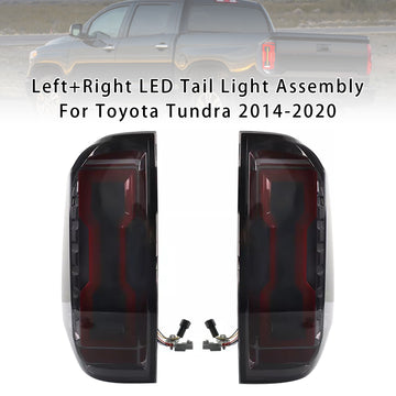 Left+Right LED Tail Light Assembly For Toyota Tundra 2014-2020 - 0