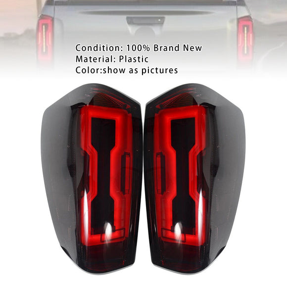 Left+Right LED Tail Light Assembly For Mazda BT50 2020-2023