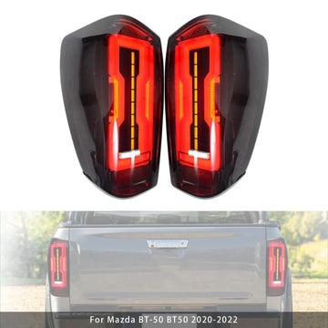 Left+Right LED Tail Light Assembly For Mazda BT50 2020-2023