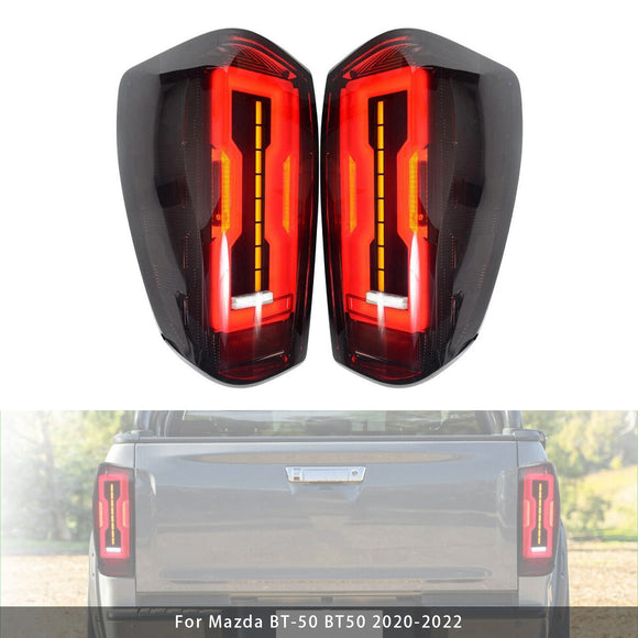 Left+Right LED Tail Light Assembly For Mazda BT50 2020-2023