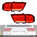 Left+Right LED Tail Light Assembly For Toyota Land Cruiser LC300 2021-2023-5