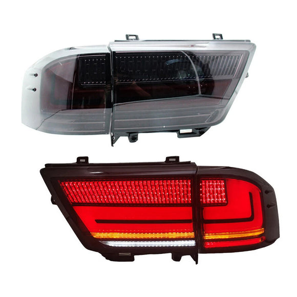 Left+Right LED Tail Light Assembly For Toyota Land Cruiser LC300 2021-2023