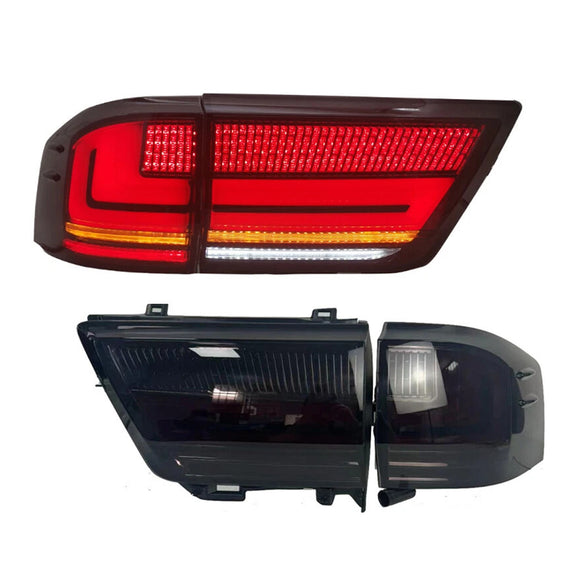 Left+Right LED Tail Light Assembly For Toyota Land Cruiser LC300 2021-2023