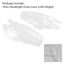 Cubierta de lente transparente para faro delantero izquierdo + derecho para Nissan Murano 2015-2018-5