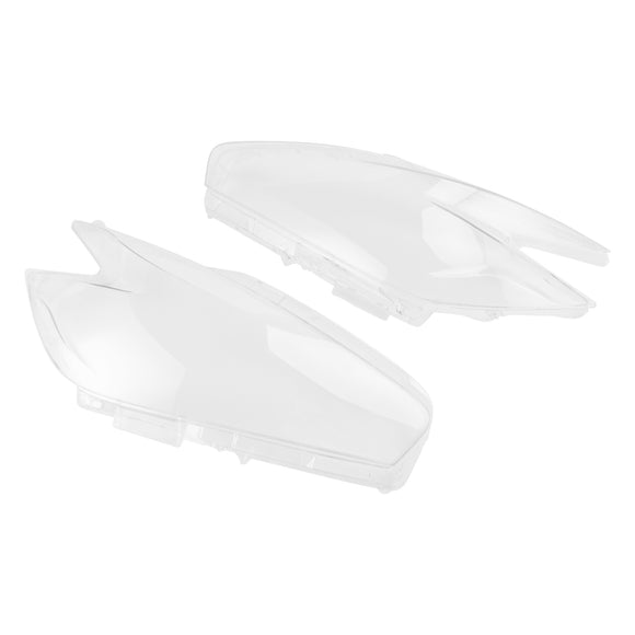 Cubierta de lente transparente para faro delantero izquierdo + derecho para Nissan Murano 2015-2018