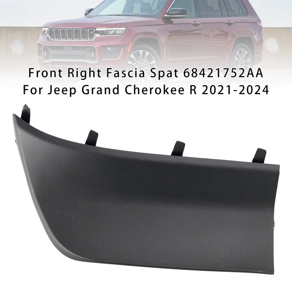2021-2024 Jeep Grand Cherokee edessä oikea Fascia Spat 68421752AA