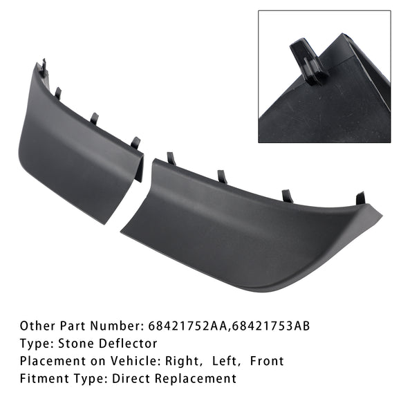 Frente izquierdo + derecho Fascia Spat 68421752AA 68421753A para Jeep Grand Cherokee 21-24