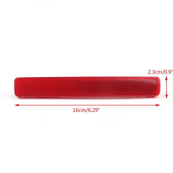 Hinten links + rechts Stoßstange roter Reflektor für VW Transporter Multivan T5 2003–2010