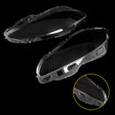 Par de cubierta de lente de faro delantero transparente para Jaguar XJ XJL 2010-2019-3