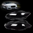 Par de cubierta de lente de faro delantero transparente para Jaguar XJ XJL 2010-2019-4