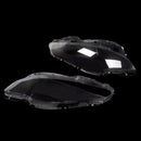 Par de cubierta de lente de faro delantero transparente para Jaguar XJ XJL 2010-2019-9
