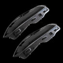 Par de cubierta de lente de faro delantero transparente para Jaguar XJ XJL 2010-2019-15