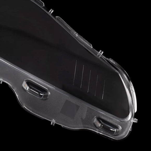 Par de cubierta de lente de faro delantero transparente para Jaguar XJ XJL 2010-2019