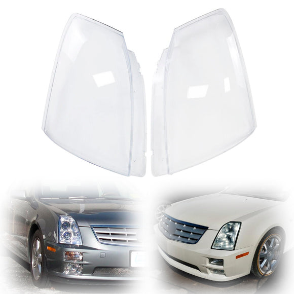2kpl Etuvalon ajovalojen linssin suojus kirkas Cadillac STS 2005-2011