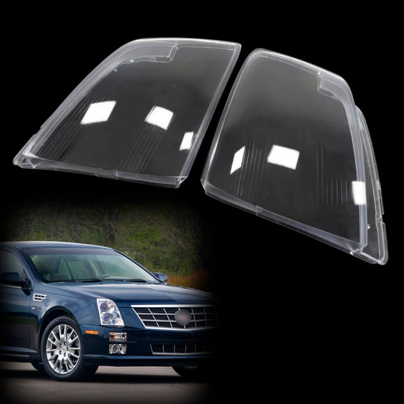 2kpl Etuvalon ajovalojen linssin suojus kirkas Cadillac STS 2005-2011