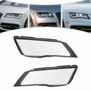 2 szt. Przedni reflektor Osłona obiektywu reflektora Przezroczysta dla Audi A7 S7 RS7 2012-2015-3