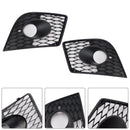 2 pezzi paraurti anteriore fendinebbia copertura griglia griglia adatta Seat Leon Cupra 2005-2012-6
