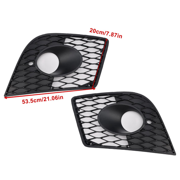 2 pezzi paraurti anteriore fendinebbia copertura griglia griglia adatta Seat Leon Cupra 2005-2012