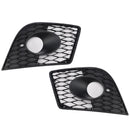 2 pezzi paraurti anteriore fendinebbia copertura griglia griglia adatta Seat Leon Cupra 2005-2012-15