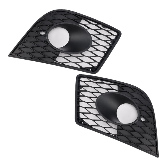2 pezzi paraurti anteriore fendinebbia copertura griglia griglia adatta Seat Leon Cupra 2005-2012