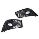 2 pezzi paraurti anteriore fendinebbia copertura griglia griglia adatta Seat Leon Cupra 2005-2012-17