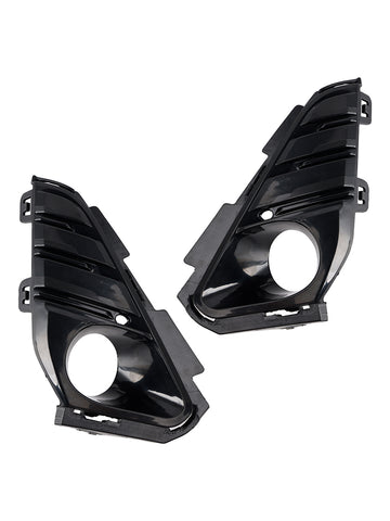 Pair Front Fog Light Bezel Trim For GMC Terrain 2018-2021 23196308