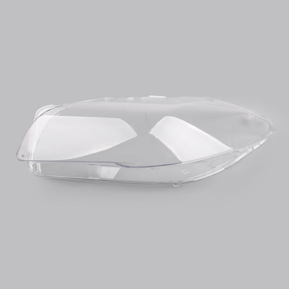 Left+Right Headlight Lens Cover For BMW F10 F18 5 Series 520 525 2010-2014