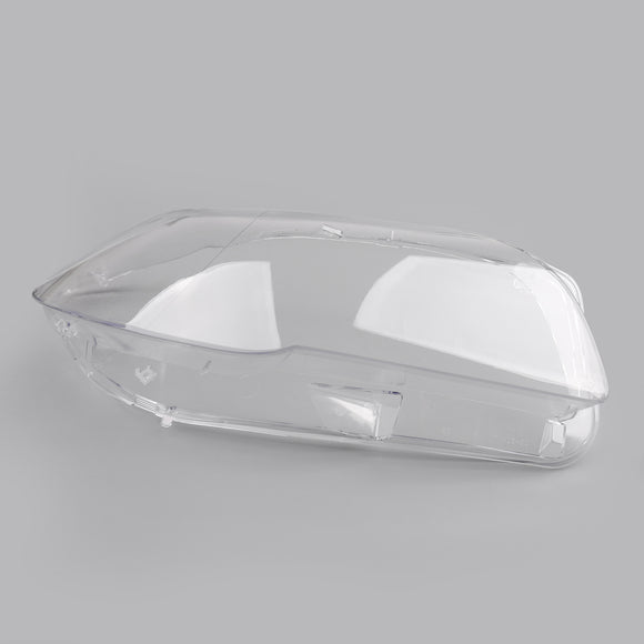 Left+Right Headlight Lens Cover For BMW F10 F18 5 Series 520 525 2010-2014