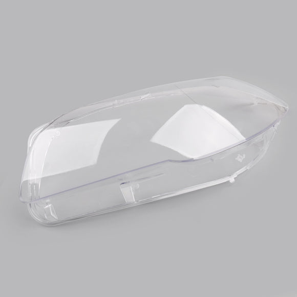 Left+Right Headlight Lens Cover For BMW F10 F18 5 Series 520 525 2010-2014