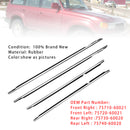 4 Stuks Deur Riem Molding Voor Toyota Land Cruiser Lexus LX450 FJ80/FZJ80/HDJ80-3