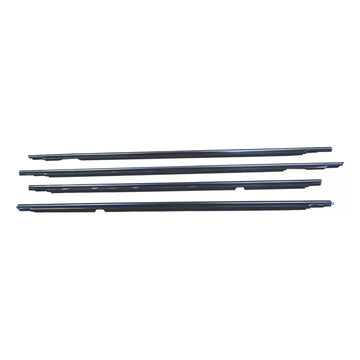4PCS Door Belt Molding For Toyota Land Cruiser Lexus LX450 FJ80/ FZJ80/ HDJ80 1991-1998