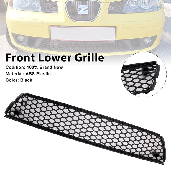 Främre honung Nedre Grill Passar Seat Ibiza 6L FR 2002-2006 Pre-Facelift