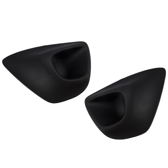 2PCS Front Bumper Fog Light Cover Grille Fit Vauxhall Vivaro B MK2 2015-2019