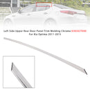 Left Side Upper Rear Door Panel Trim Molding Chrome For Kia Optima 2011-2015-3