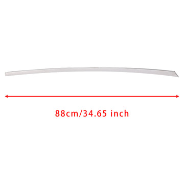 Kia Optima 2011-2015 Left Side Upper Rear Door Panel Trim Molding 838502T000 Chrome - 0