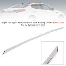 Right Side Upper Rear Door Panel Trim Molding Chrome For Kia Optima 2011-2015-3