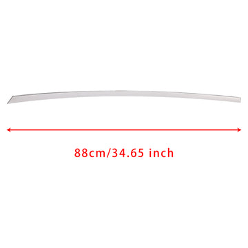 Right Side Upper Rear Door Panel Trim Molding Chrome 838602T000 For Kia Optima 2011-2015 - 0