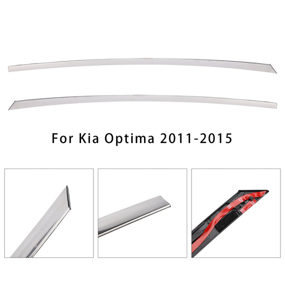 Left+Right Upper Rear Door Panel Trim Molding For Kia Optima 2011-2015