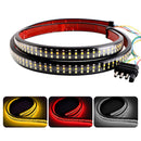 Car Truck LED TailLight Strip Turn Signal Lamp Flowing Dynamic Three row 1.5 meters-6