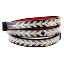 Striscia di fanale posteriore a LED per camion per auto Lampada di segnalazione che scorre dinamica Lisca di pesce 1,5 metri-2