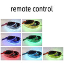 4-teiliges LED-Chassis-Licht, modifiziert mit Fantasie-Umgebungslicht-App + Fernbedienung, 60 cm x 2 + 90 cm x 2-9