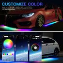 4Pcs LED Chassis Light Modified With Fantasy Ambient Light APP Controller 60cm*2+90cm*2-7