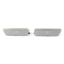 2Pcs Clear Side Marker Light Housings For VW MK4 Golf R32 GTI Jetta Cabrio-2