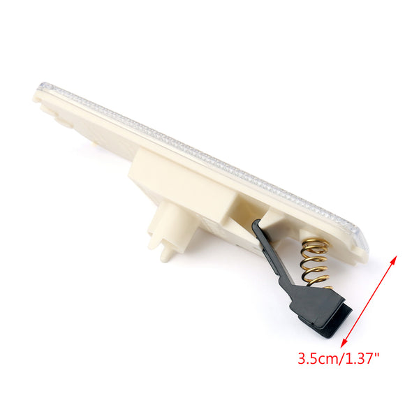 2Pcs Clear Side Marker Light Housings For VW MK4 Golf R32 GTI Jetta Cabrio