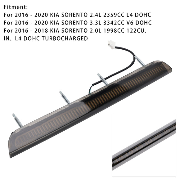 Hinten Bremsleuchte 3. High Bremsleuchte LED 92700-C5000 Für KIA Sorento 2015-2019 BLK
