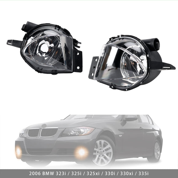 Par de luces antiniebla delanteras sin bombillas para BMW E90 Serie 3 2006-2008 6948373