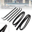 4 Stuks Deur Raam Afdichting Riem Tochtstrip + 2 Stuks Seal Kit Voor Ford F150 F250 F350 1987-1997-4